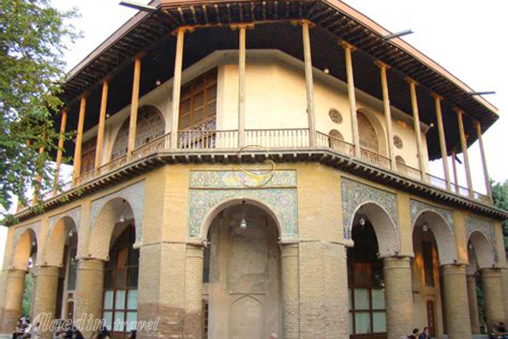 کاخ چهلستون قزوین | علاءالدین تراول