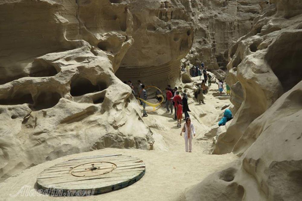 تنگه چاهکوه قشم | علاءالدین تراول