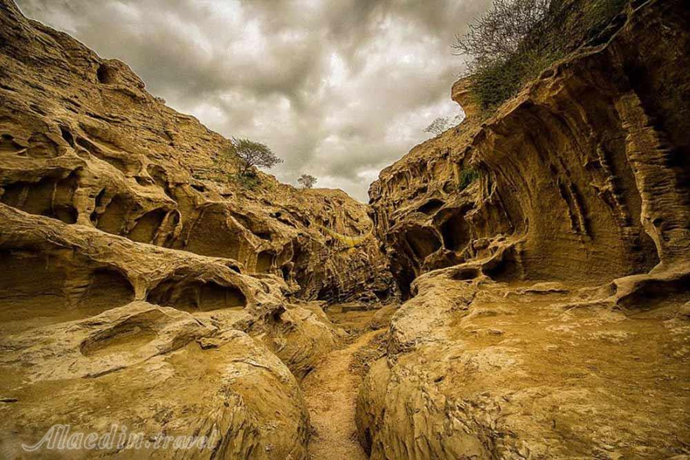 تنگه چاهکوه قشم | علاءالدین تراول