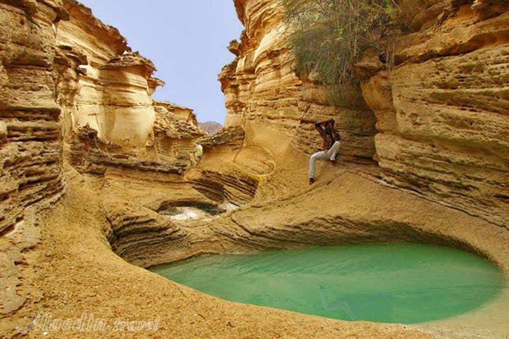 تنگه چاهکوه قشم | علاءالدین تراول