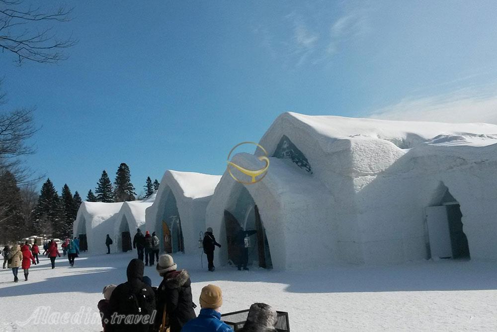 هتل یخی کبک | علاءالدین تراول