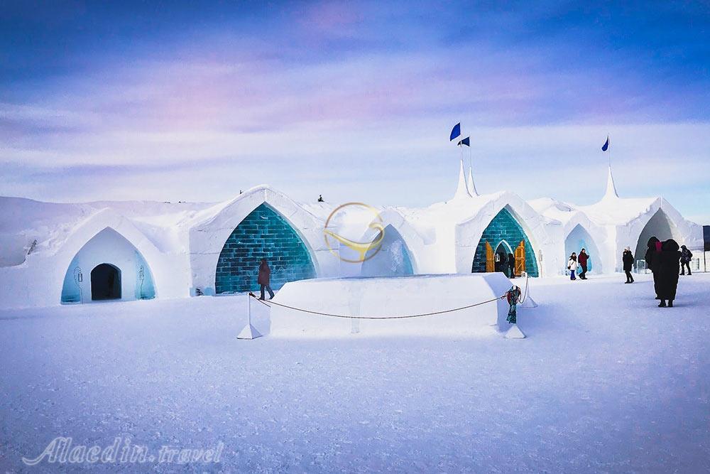 هتل یخی کبک | علاءالدین تراول