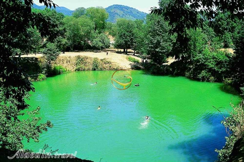 چشمه گل رامیان در رامیان | علاءالدین تراول