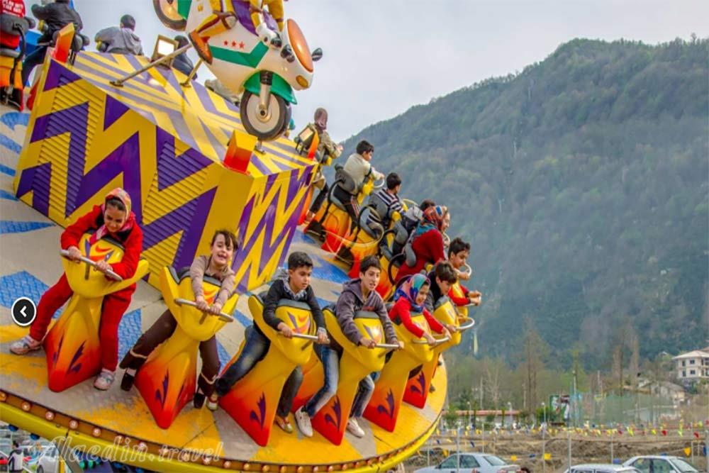 شهربازی رامسر (شهربازی سرزمین رویاها) | علاءالدین تراول