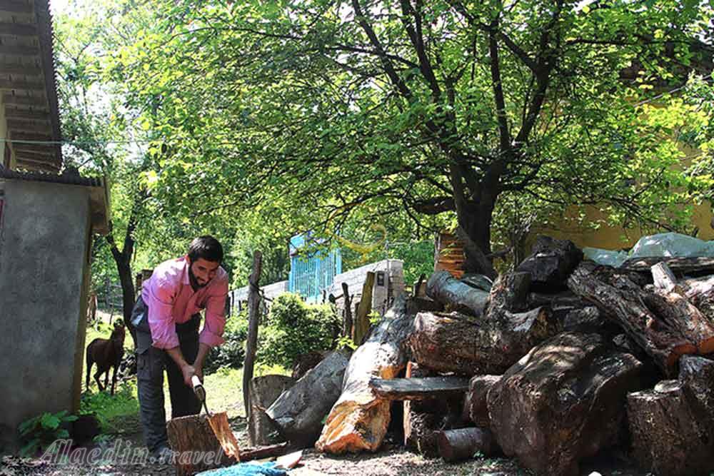 روستای ارده در رضوانشهر | علاءالدین تراول