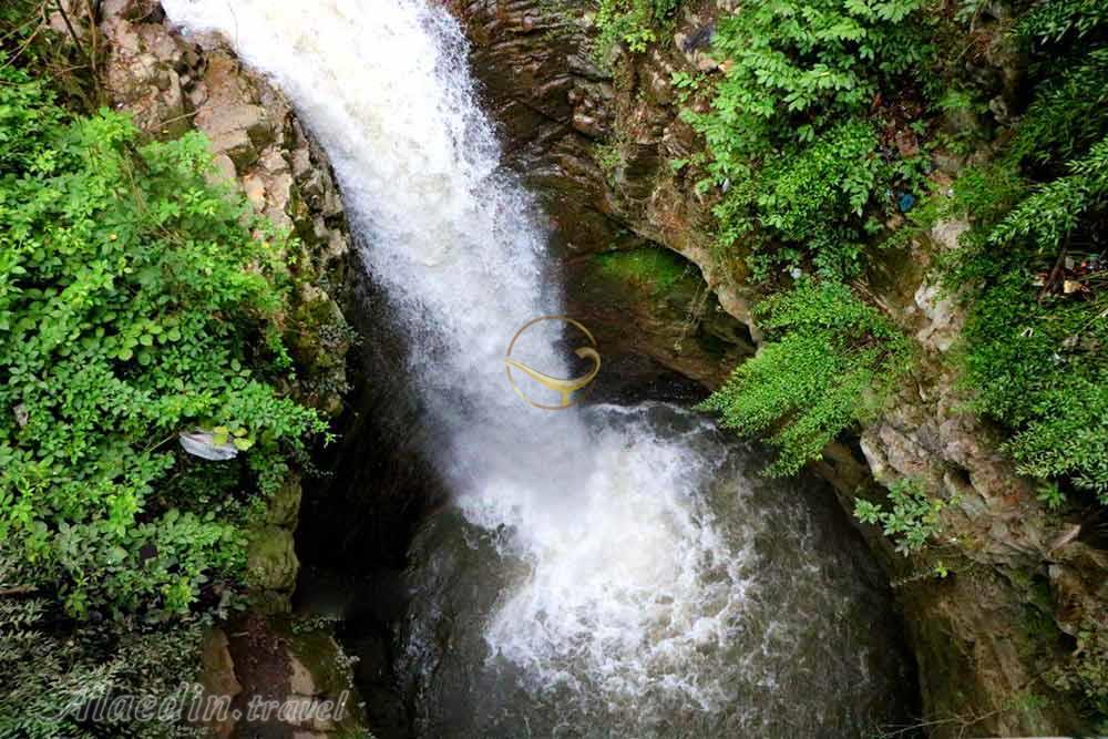 آبشار ویسادار در رضوانشهر | علاءالدین تراول