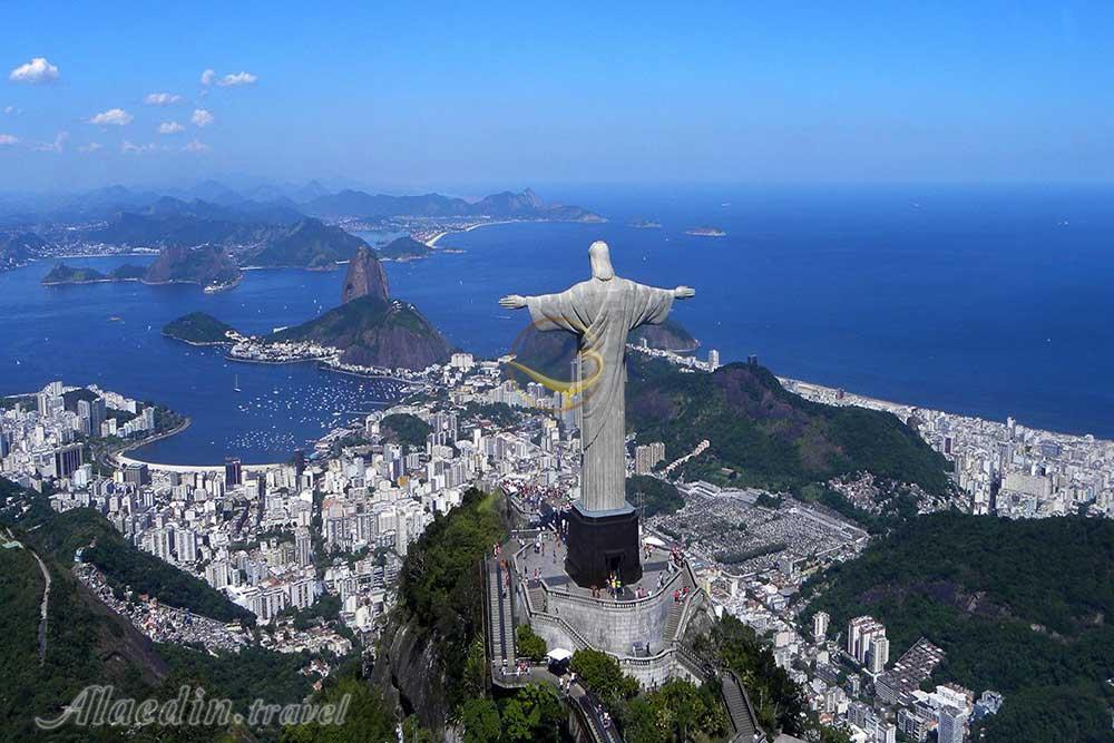 مجسمه مسیح در ریودوژانیرو - برزیل | علاءالدین تراول