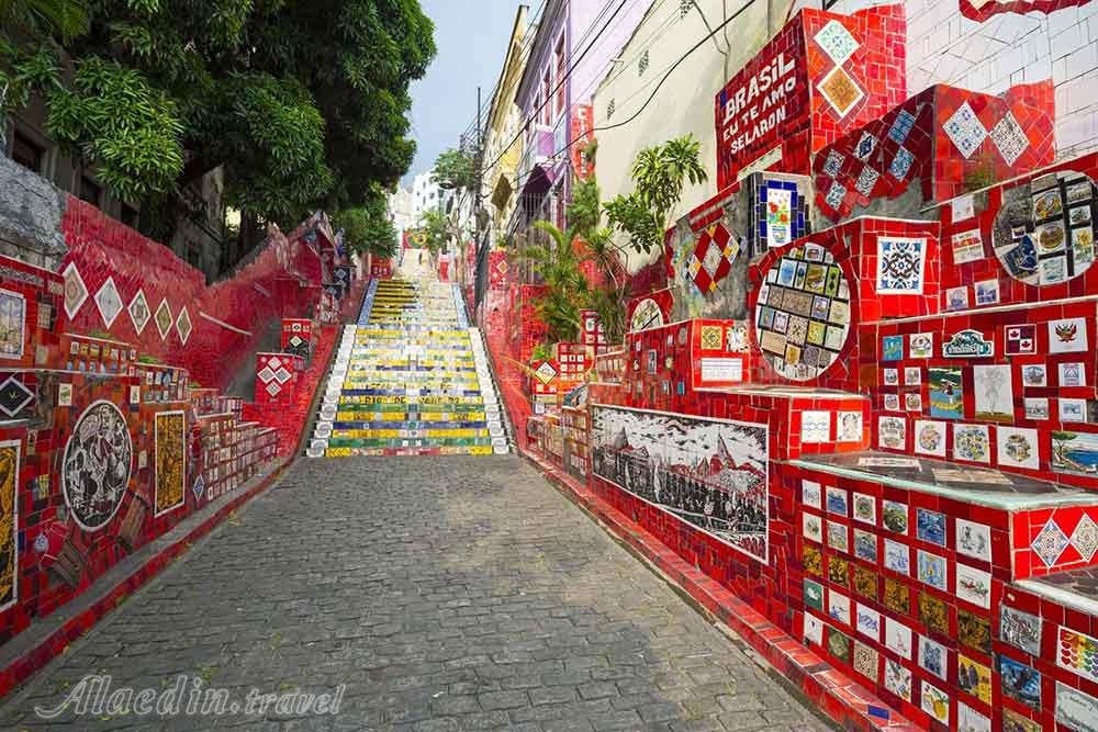 پله های سلارون ریودوژانیرو | علاءالدین تراول