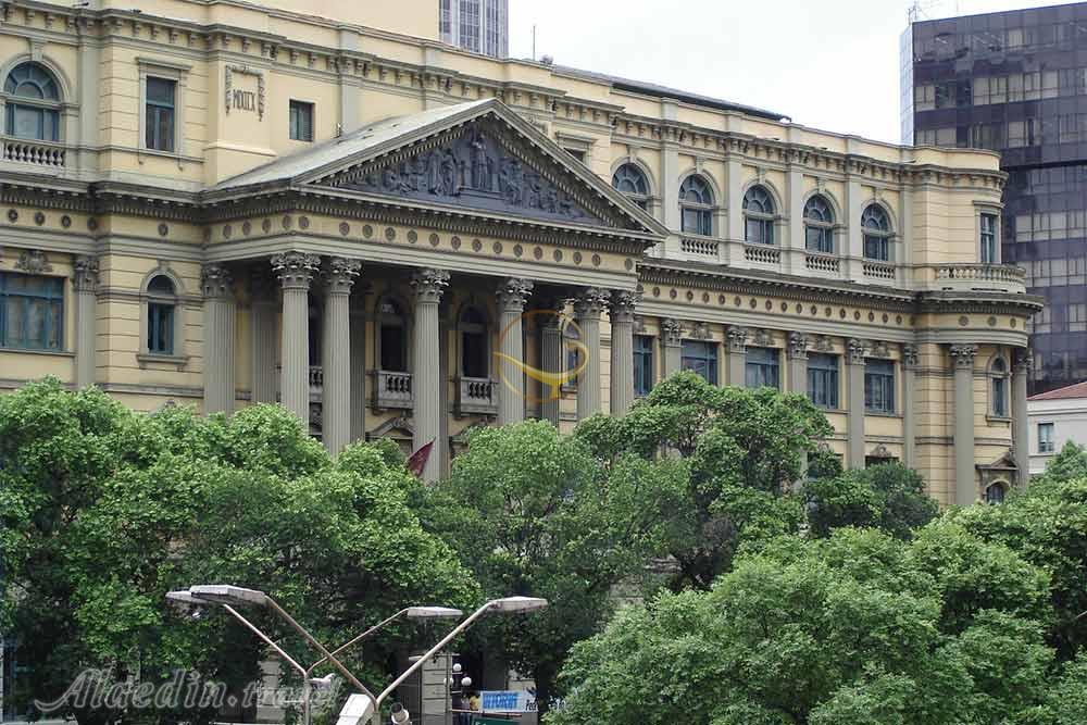 کتابخانه ملی برزیل ریودوژانیرو - برزیل | علاءالدین تراول