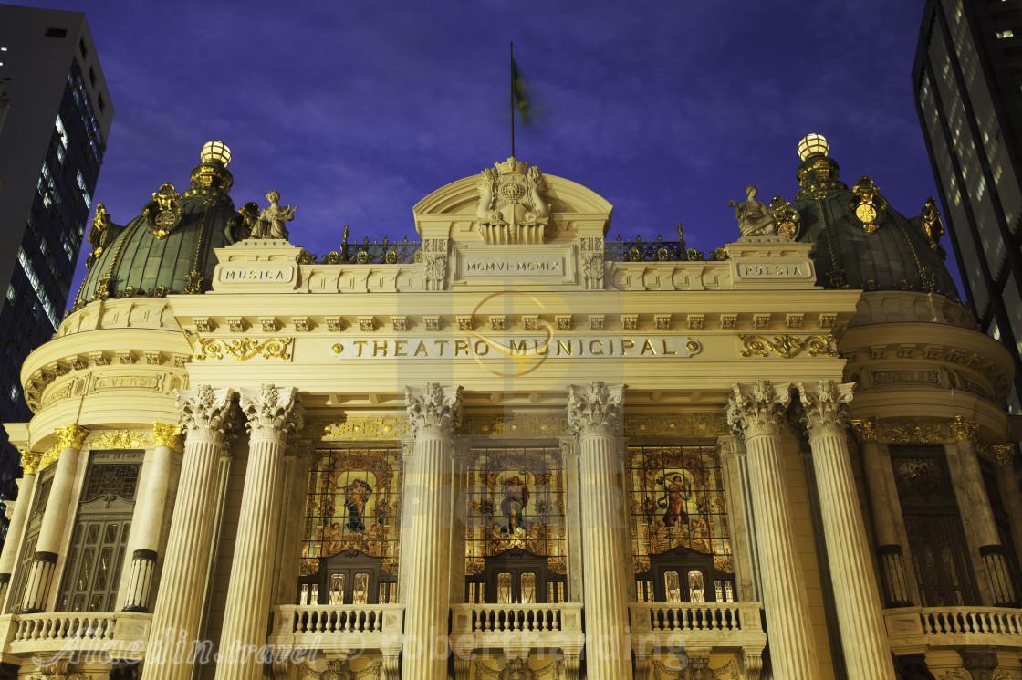 تئاتر شهر ریودوژانیرو - برزیل | علاءالدین تراول