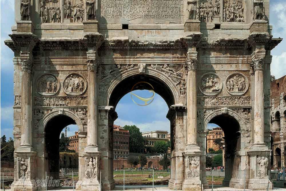 طاق کنستانتین رم - ایتالیا | علاءالدین تراول