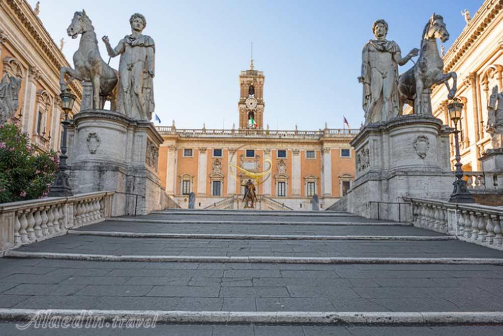 کاپیتولینه هیل رم - ایتالیا | علاءالدین تراول