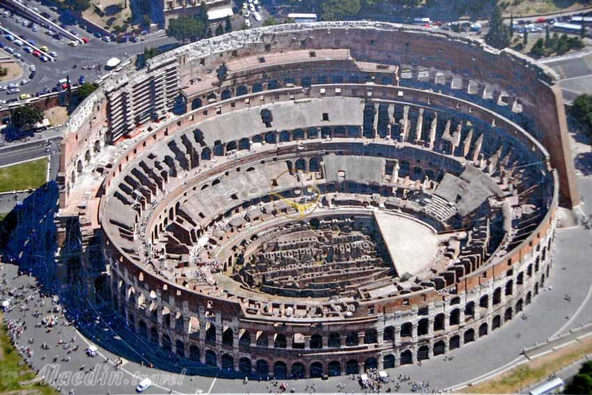 تماشاخانه کولوسئوم رم ایتالیا	| علاءالدین تراول