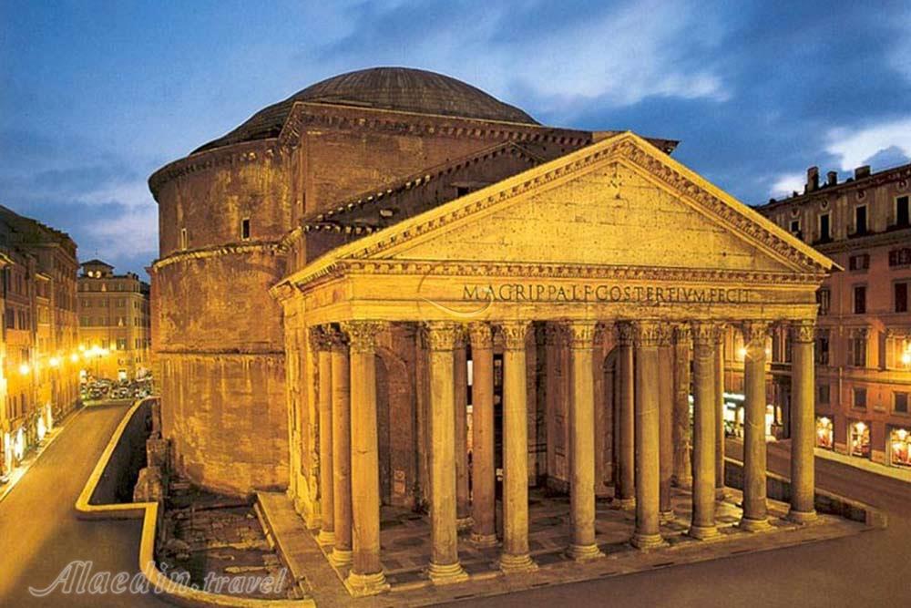 معبد پانتئون رم - ایتالیا | علاءالدین تراول
