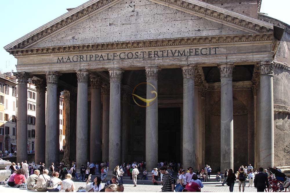 معبد پانتئون رم - ایتالیا | علاءالدین تراول