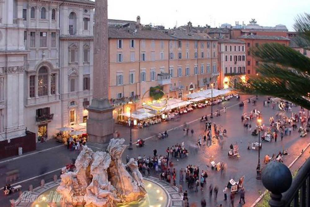 میدان ناوونا رم - ایتالیا | علاءالدین تراول
