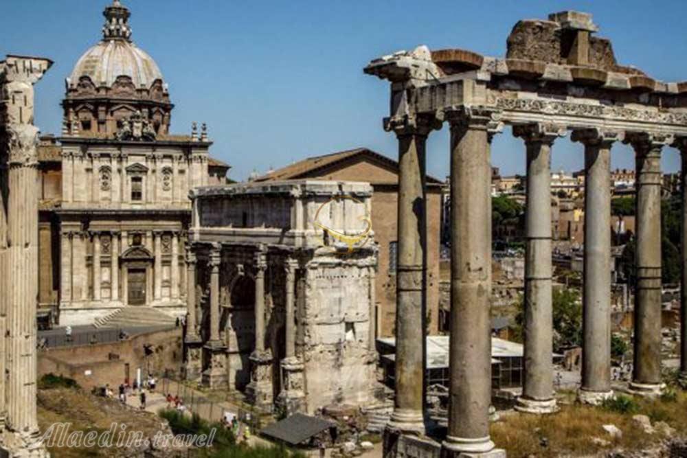 رومن فروم (میدان اصلی) رم - ایتالیا | علاءالدین تراول