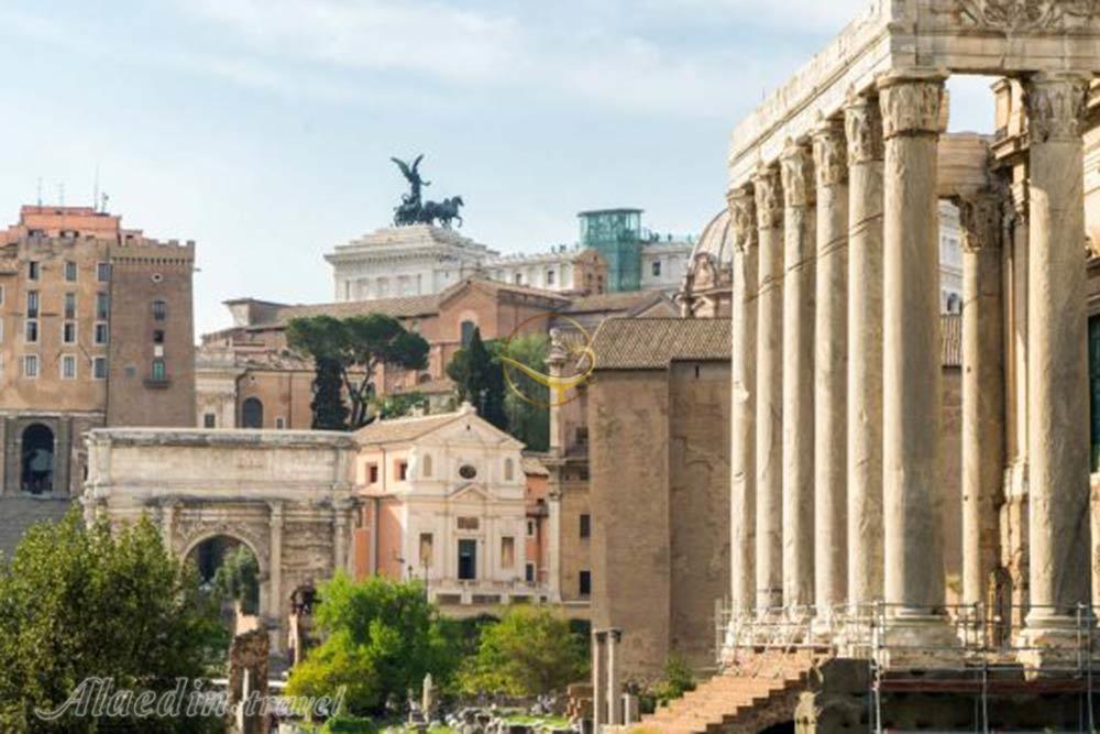 رومن فروم (میدان اصلی) رم - ایتالیا | علاءالدین تراول