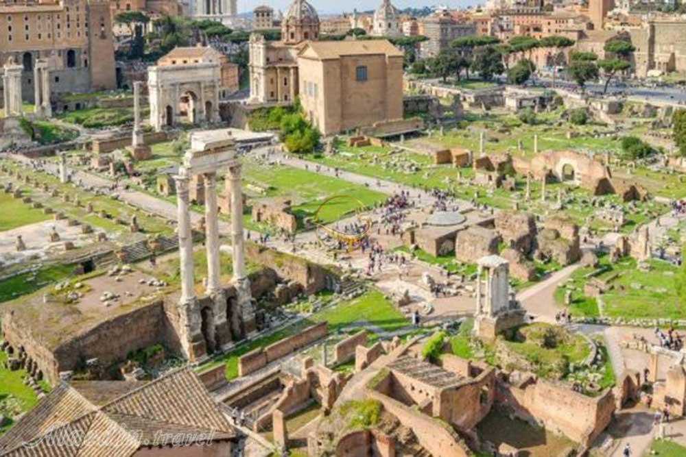 رومن فروم (میدان اصلی) رم - ایتالیا | علاءالدین تراول