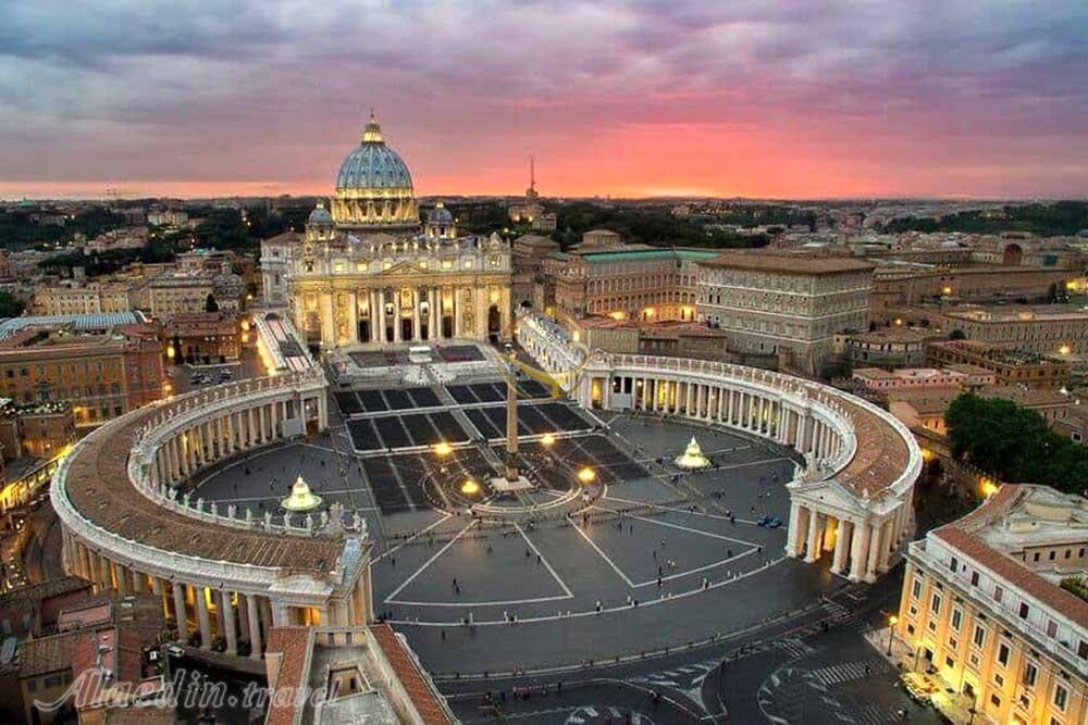 کلیسای سنت پیتر واتیکان در رم - ایتالیا | علاءالدین تراول