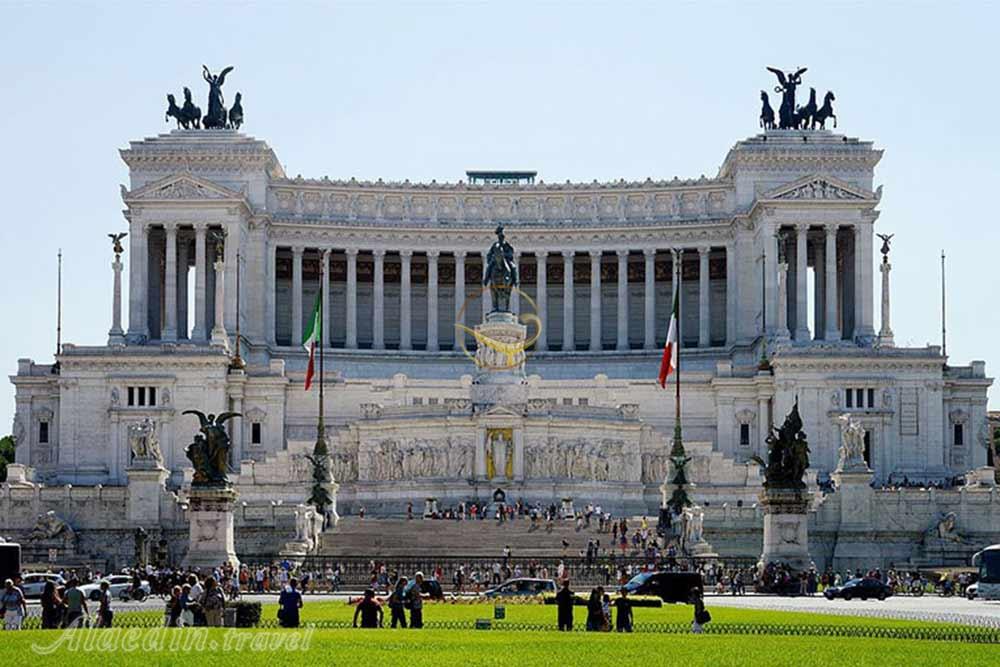 بنای یادبود ویکتور امانوئل رم - ایتالیا |علاءالدین تراول