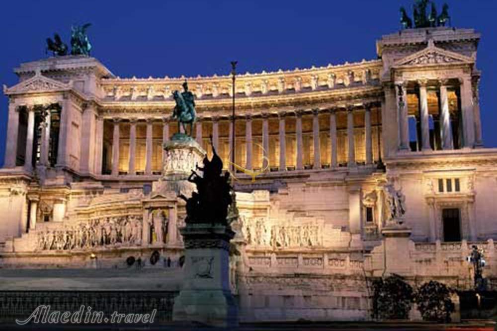 بنای یادبود ویکتور امانوئل رم - ایتالیا |علاءالدین تراول