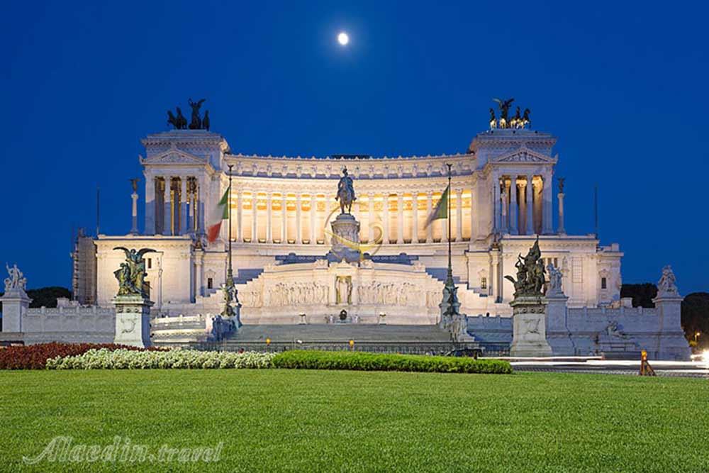 بنای یادبود ویکتور امانوئل رم - ایتالیا |علاءالدین تراول