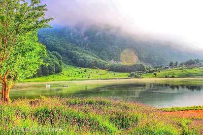 دریاچه و ییلاق بره سر رودبار