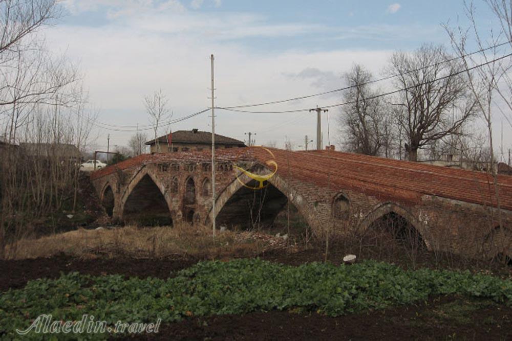 پل خشتی تیمیجان رودسر | علاءالدین تراول