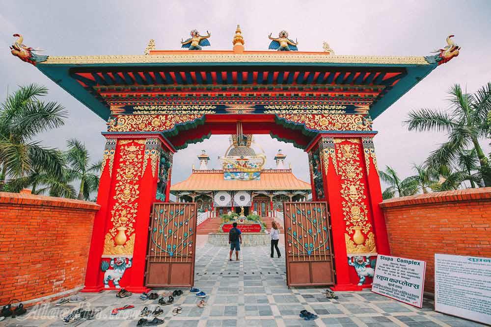 زیارتگاه لومبینی در روپاندهی در نپال | علاءالدین تراول