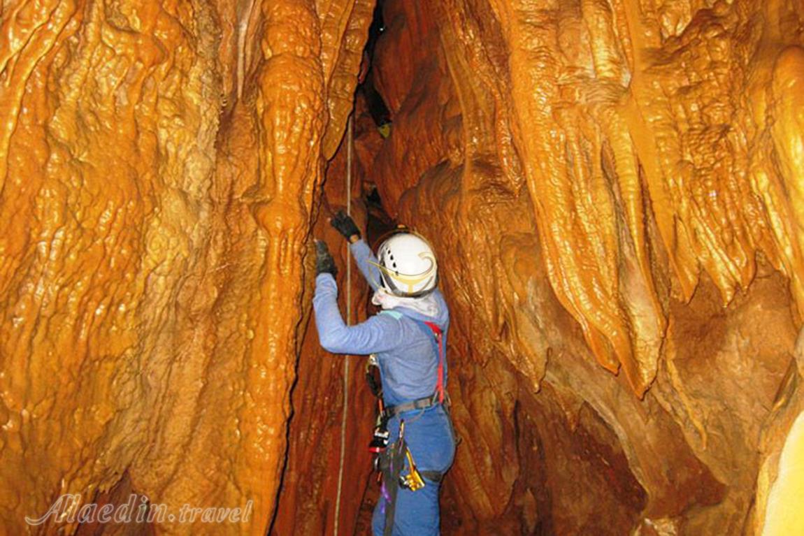 غار سر و کل صحنه | علاءالدین تراول