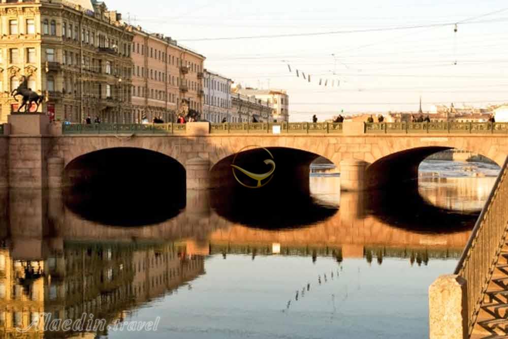 پل آنیچکوف سنت پترزبورگ روسیه | علاءالدین تراول