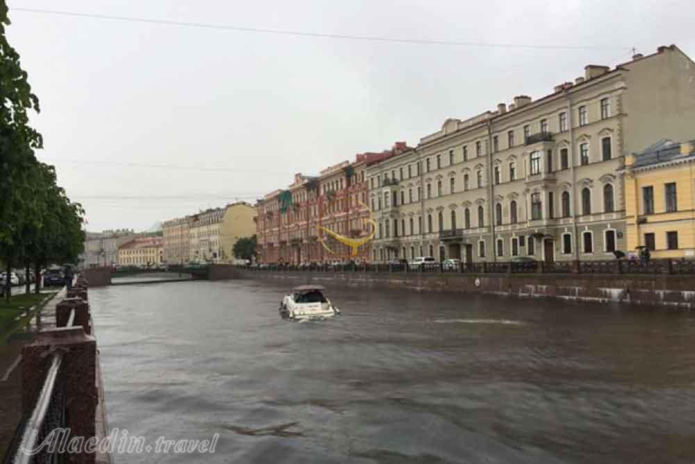 کانال گریبایدوف سنت پترزبورگ روسیه | علاءالدین تراول