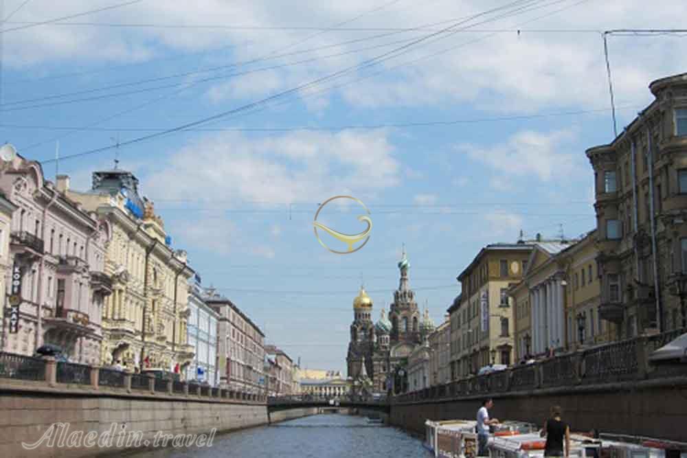 کانال گریبایدوف سنت پترزبورگ روسیه | علاءالدین تراول