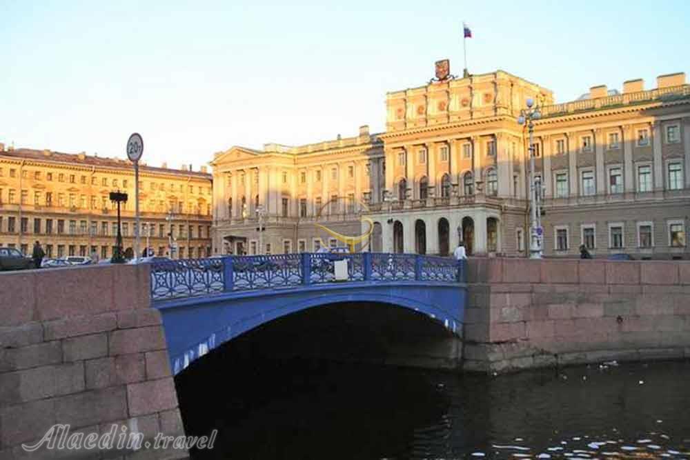 کاخ مارینسکی سنت پترزبورگ روسیه | علاءالدین تراول