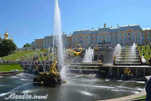 کاخ پترگف (پترهوف) سنت پترزبورگ روسیه