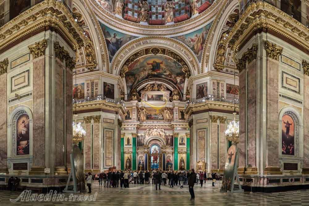 کلیسای اسحاق سنت پترزبورگ روسیه | علاءالدین تراول