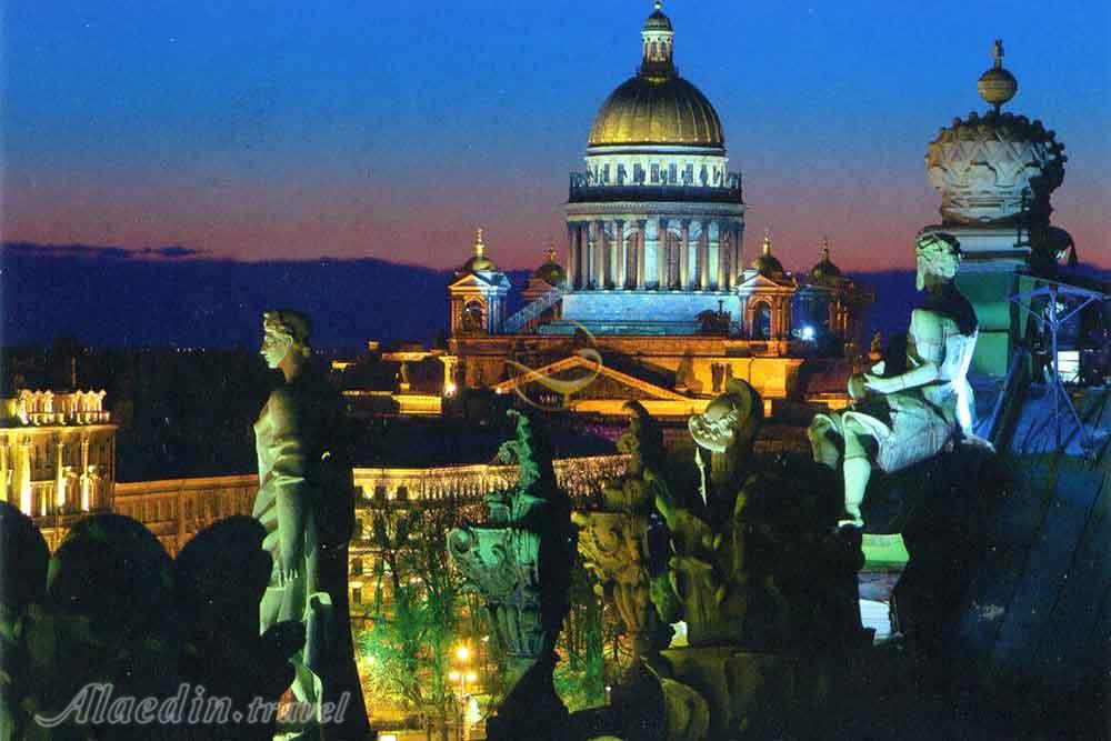 کلیسای اسحاق سنت پترزبورگ روسیه | علاءالدین تراول