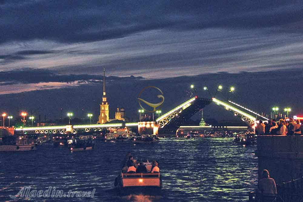 پل های سنت پترزبورگ روسیه | علاءالدین تراول