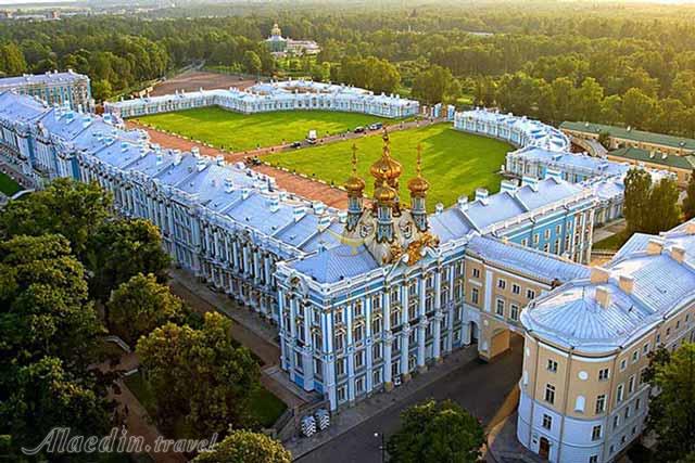 دهکده تزارها سنت پترزبورگ روسیه | علاءالدین تراول