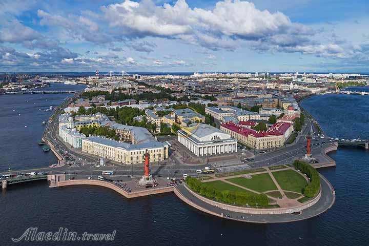 جزیره واسیلوفسکی سنت پترزبورگ روسیه | علاءالدین تراول