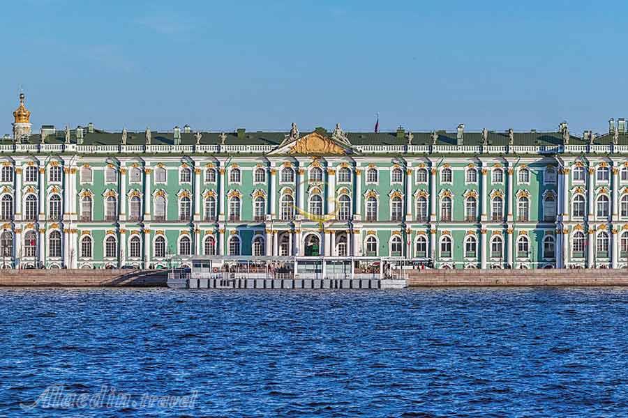 کاخ زمستانی سنت پترزبورگ روسیه | علاءالدین تراول