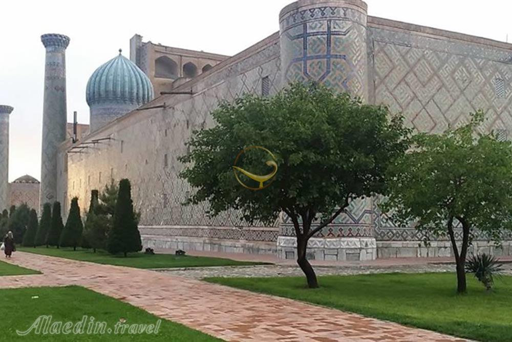 میدان ریگستان سمرقند ازبکستان | علاءالدین تراول