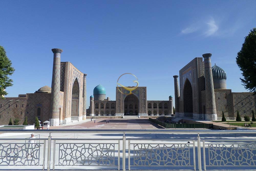 میدان ریگستان سمرقند ازبکستان | علاءالدین تراول