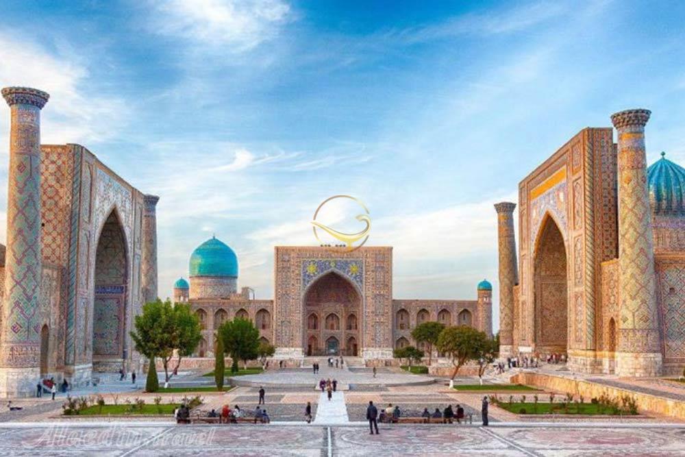 میدان ریگستان سمرقند ازبکستان | علاءالدین تراول