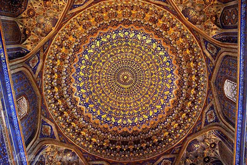 مدرسه تیلیا کوری سمرقند ازبکستان | علاءالدین تراول