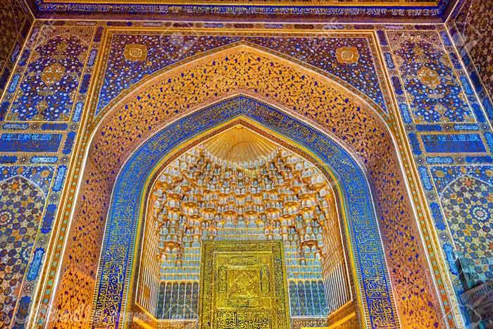 مدرسه تیلیا کوری سمرقند ازبکستان | علاءالدین تراول