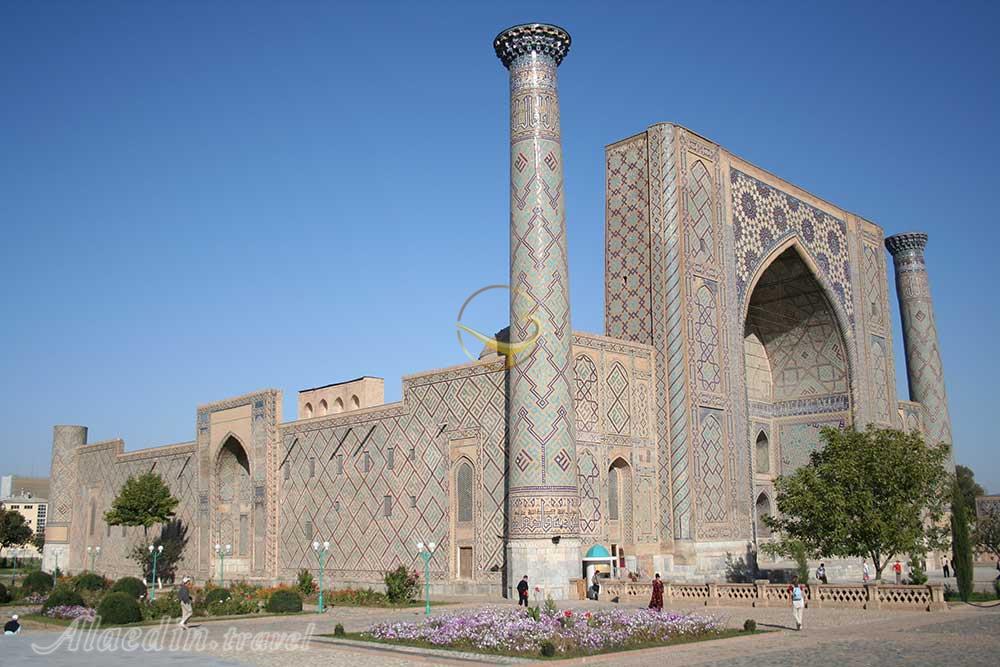 مدرسه الغ بیک سمرقند در ازبکستان | علاءالدین تراول