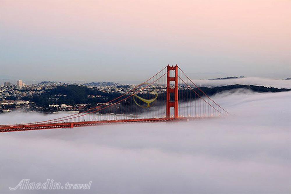 پل معلق گلدن گیت سان فرانسیسکو - آمریکا | علاءالدین تراول