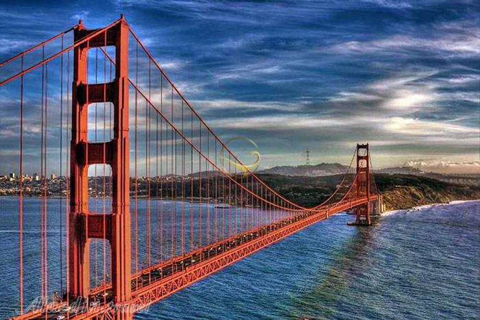 پل معلق گلدن گیت سان فرانسیسکو - آمریکا | علاءالدین تراول